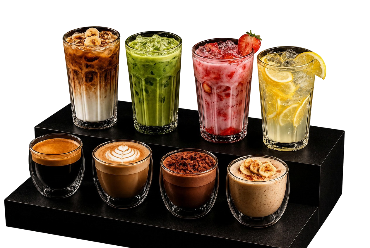 CUP’D station with drinks